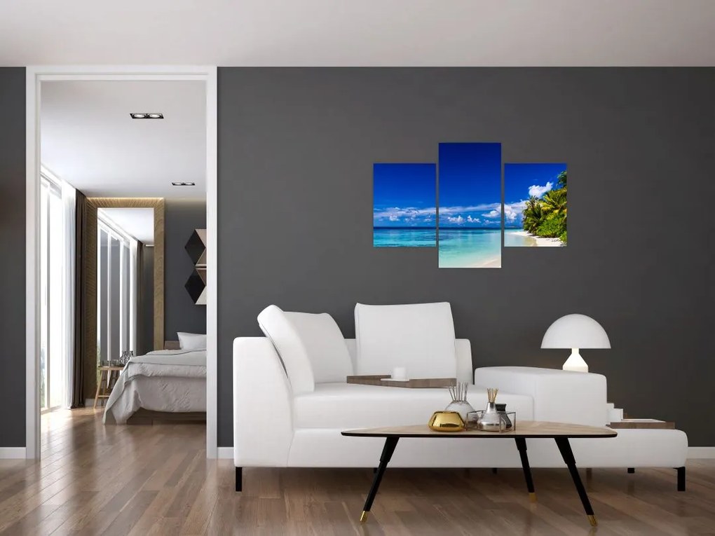 Tablou - Plaja tropicală (90x60 cm)