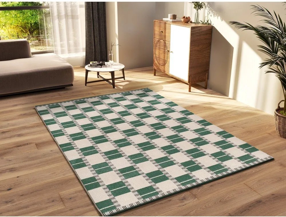 Covor verde/bej 80x150 cm Astra – Universal