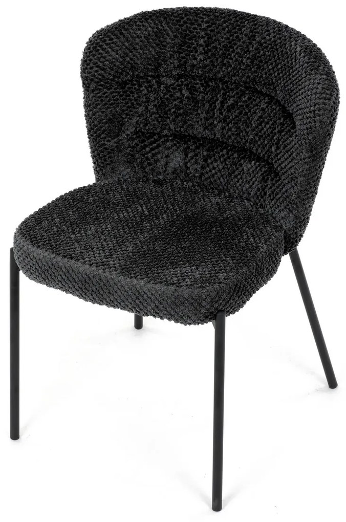 Set de scaune de sufragerie Bouclé CT-W1077 GREY2,4 buc