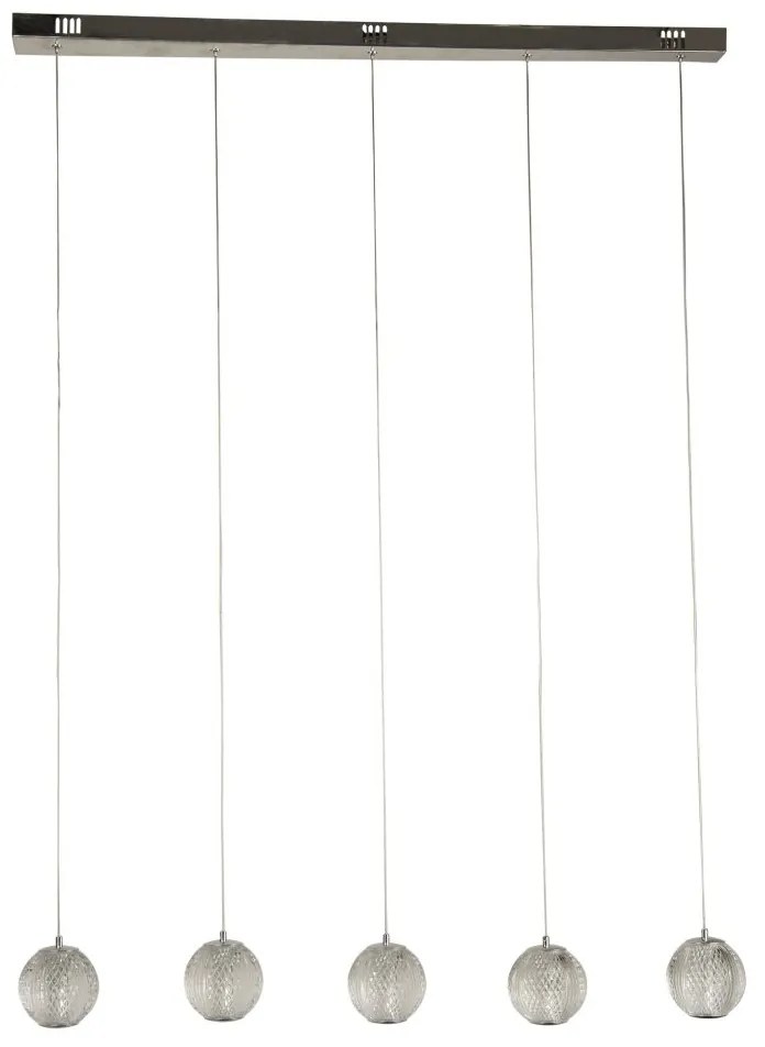 Lustra moderna cu 5 pendule LED Allure