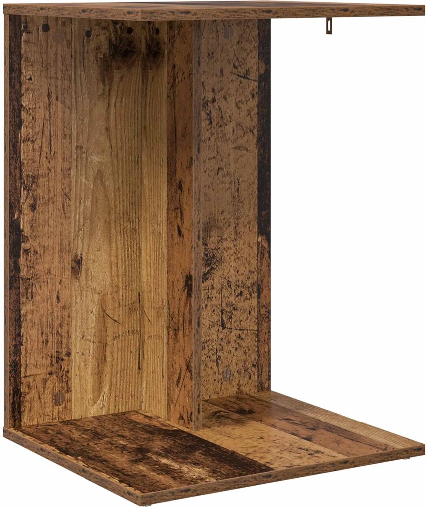 vidaXL Masă laterală Lemn vechi 45 x 40 x 62,5 cm Lemn compozit