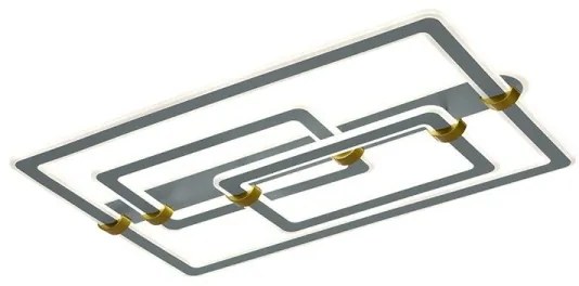 Plafonieră LED dimabilă 280W/230V 3000-6500K + telecomandă