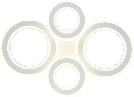 Globo 67372-54 - Plafonieră LED ANTHONY LED/54W/230V 59x42 cm