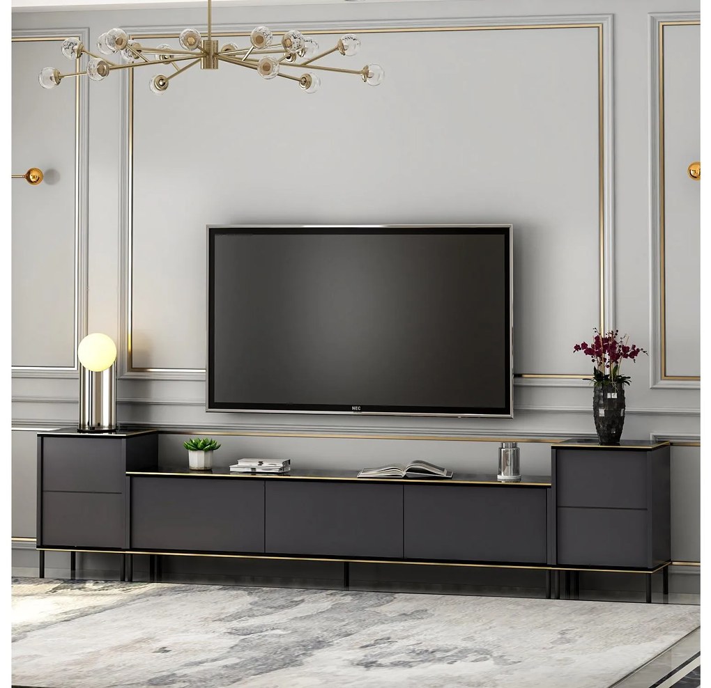 Masă TV/Dulap Iris (antracit) . 1095704