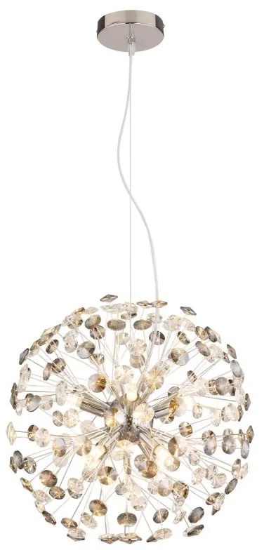 Lustra suspendata design elegant KATRINA 40cm crom 64135H1C GL