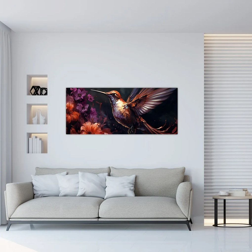 Tablou - Colibri (120x50 cm)