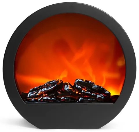 Decorațiune 7xLED/230V/4xAA șemineu