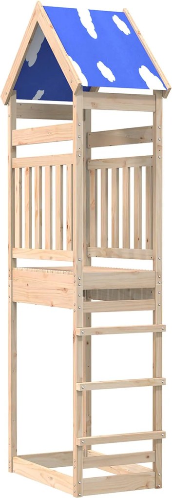 vidaXL Turn de joacă Maro 52,5 x 85 x 265 cm Lemn de pin masiv