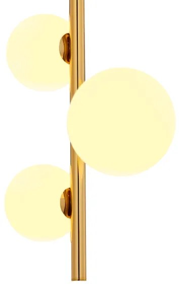 Lustră pe cablu TAIDA 4xG9/40W/230V alamă Jupiter 1921