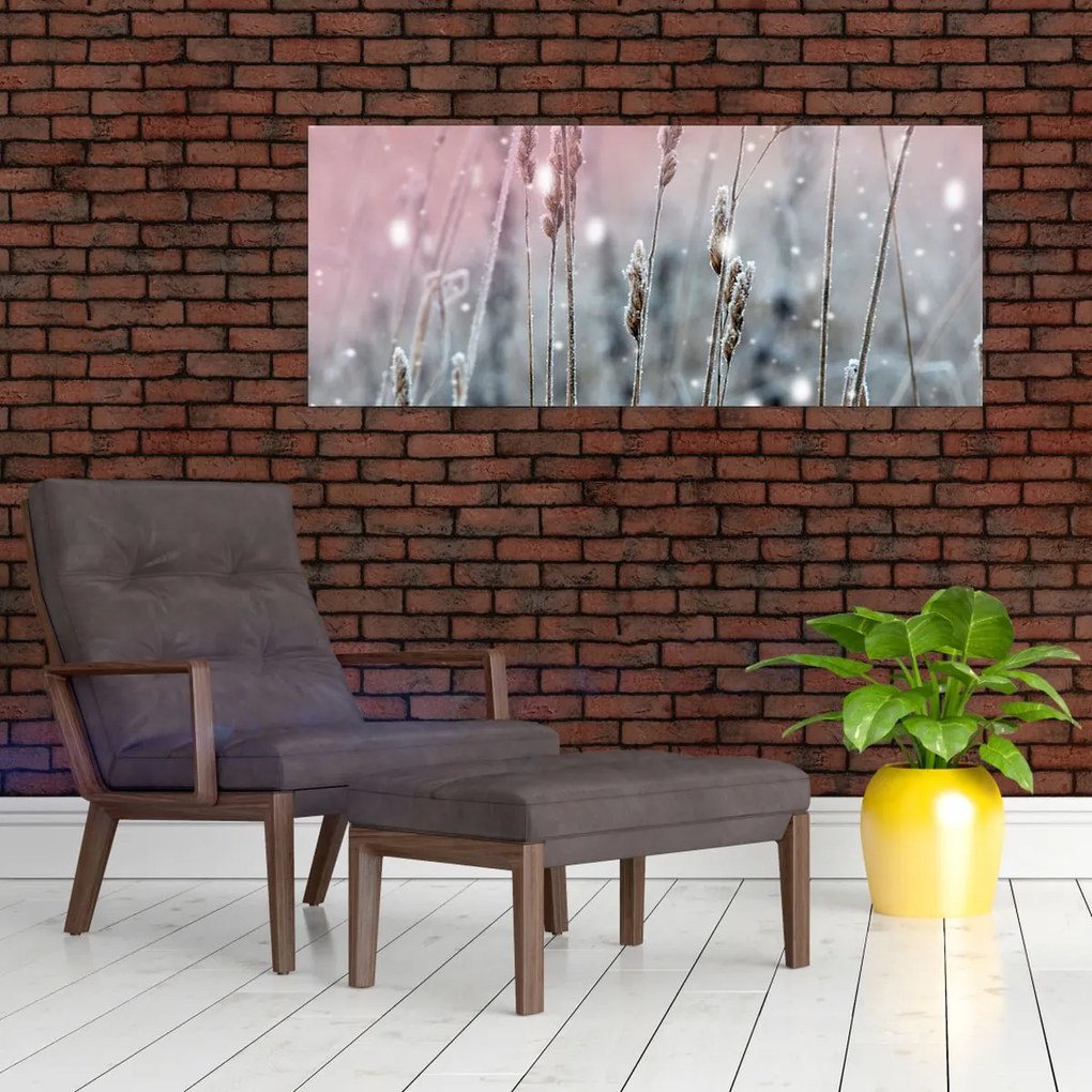 Tablou - Peisaj de iarnă (120x50 cm)