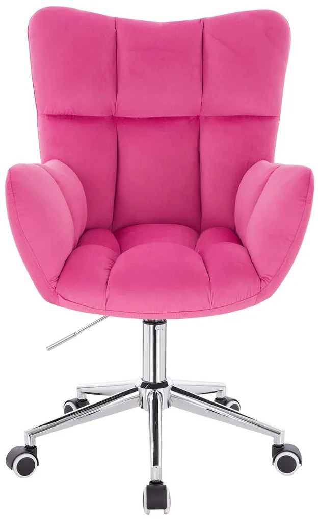 HR650K Scaun Roz Catifea