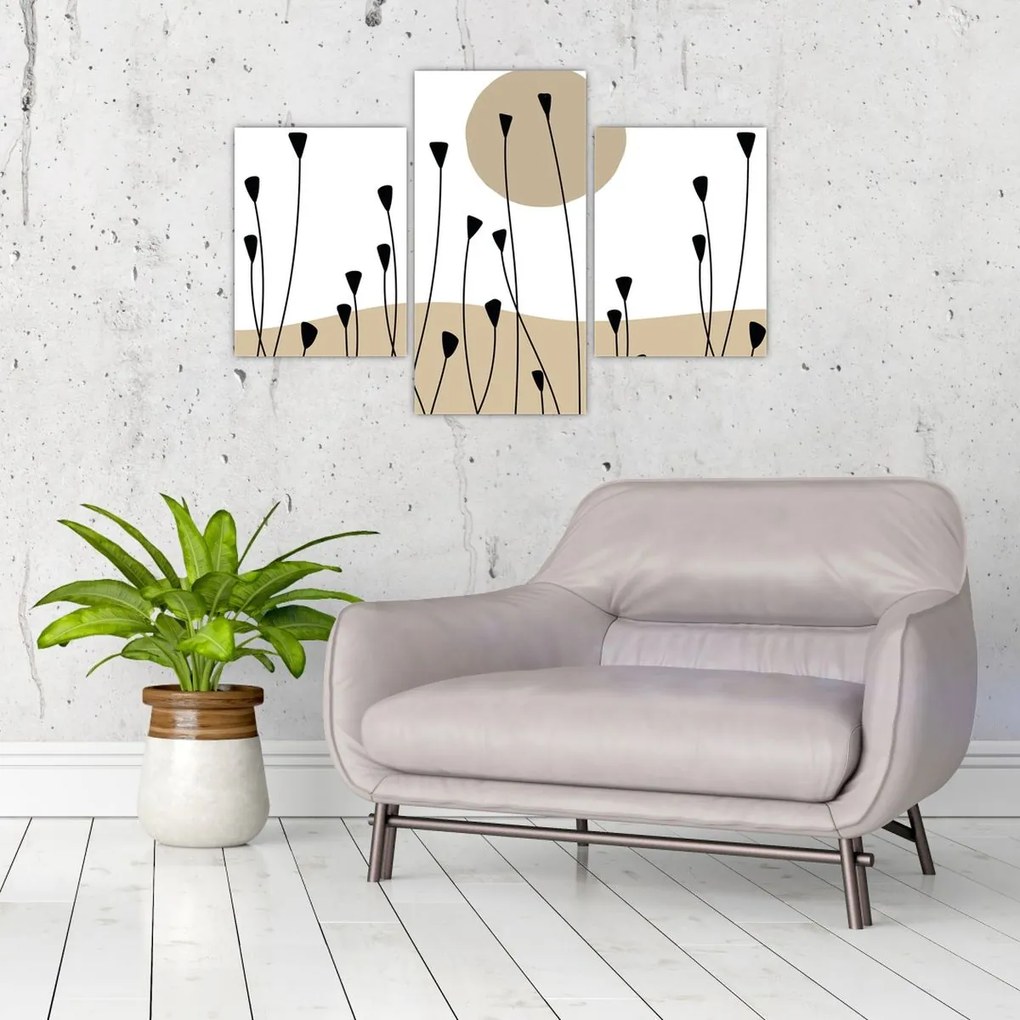 Tablou - Pajiște grafică N⁰2 (90x60 cm)