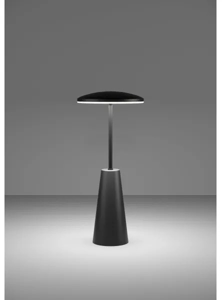 Lampă LED dimabilă de exterior Eglo 900925 PICCOLA 2,8W/5V 5200mAh IP54 negru