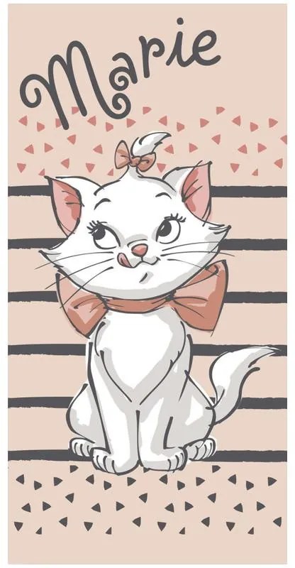 Disney Marie Yummy prosop de baie pentru pisică, prosop de plajă 70x140cm
