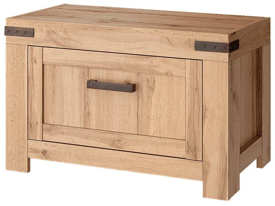 Dulap pentru pantofi MORATIZ, stejar wotan