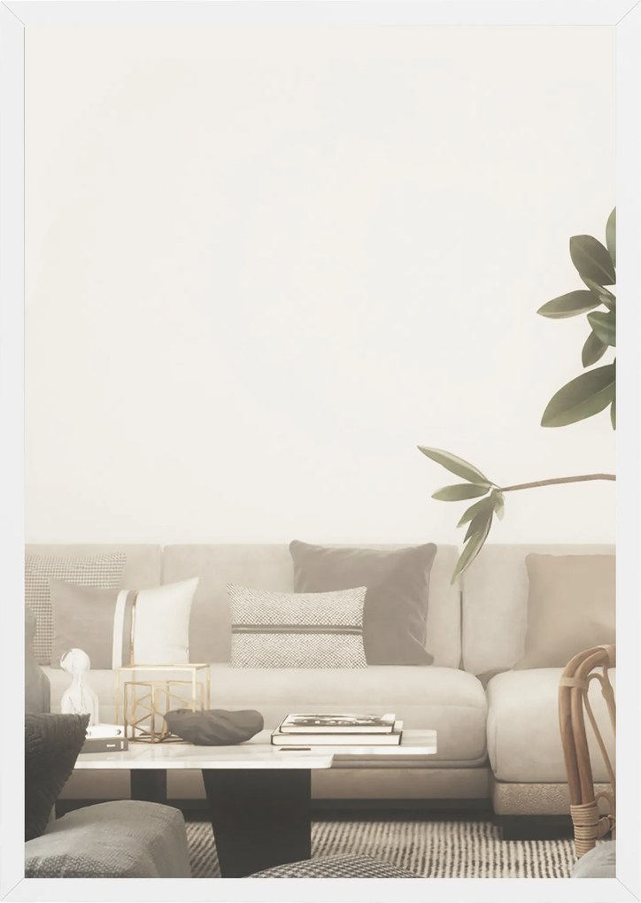 HOMCOM Oglindă de perete dreptunghiulară 60 x 40 cm, ramă din lemn alb, ideală pentru baie, living sau dormitor | Aosom Romania