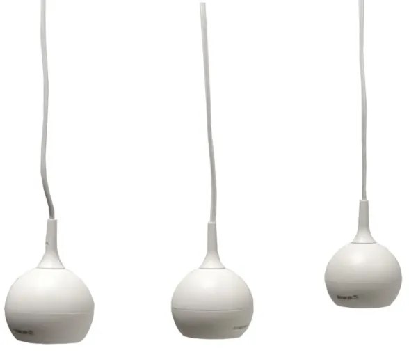 Lustră pe cablu COLM 3xGU10/30W/230V alb