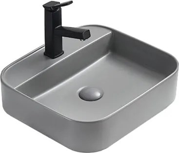 Mexen Sofia chiuvetă de blat 50 x 40 cm, gri deschis mat - 22155061