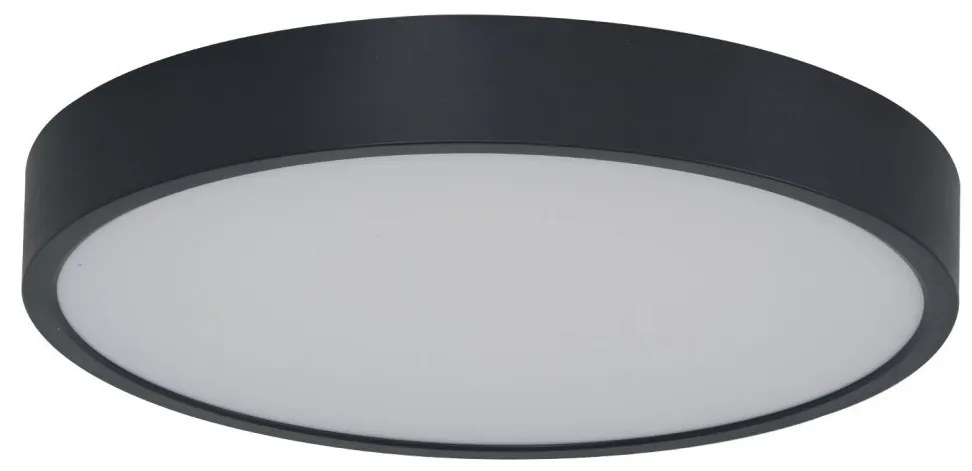 Plafoniera LED CCT, Protectie IP44 PANDINO 30cm negru