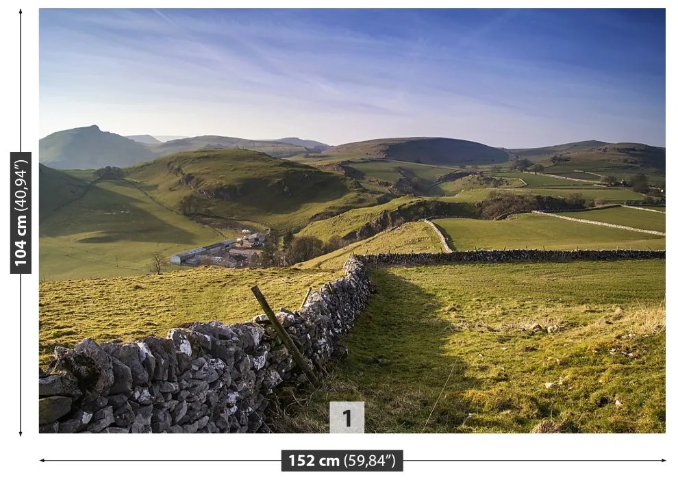 Fototapet Chrome Hill