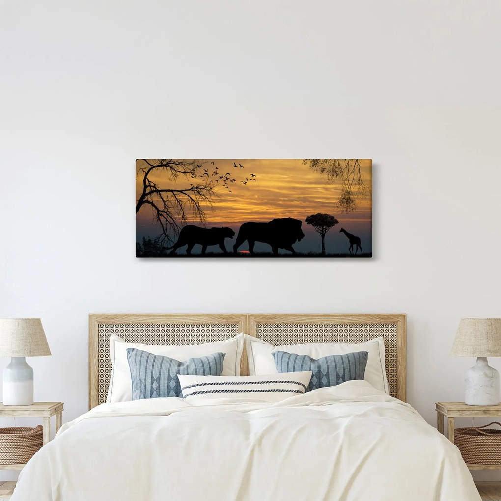 Tablou cu Safari (120x50 cm)