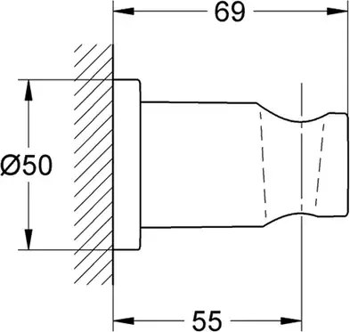 Agatatoare dus Grohe Rainshower auriu lucios Cool Sunrise