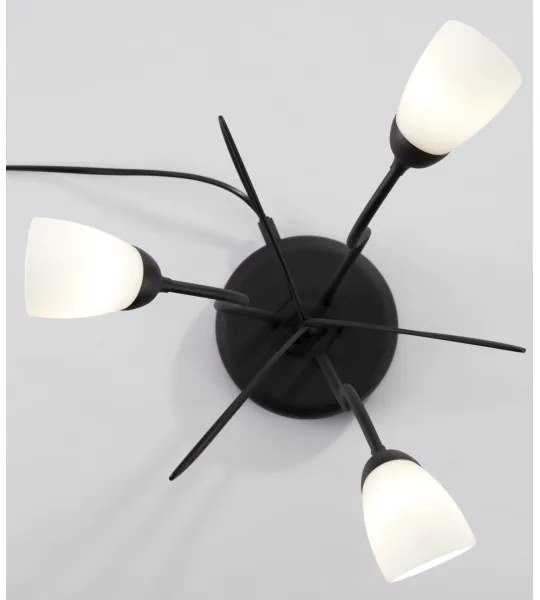 Lampă de masă GLORIOSA Jupiter 2065 - 3xG9/14W/230V neagră