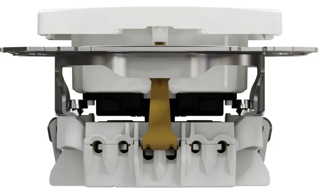 Priza simpla cu impamantare, 16A, IP20, Alb Schneider Sedna Design