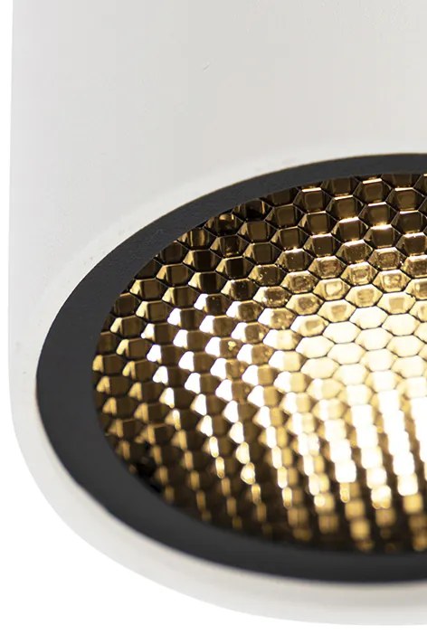 Spotlight de design alb - Tubo Honey