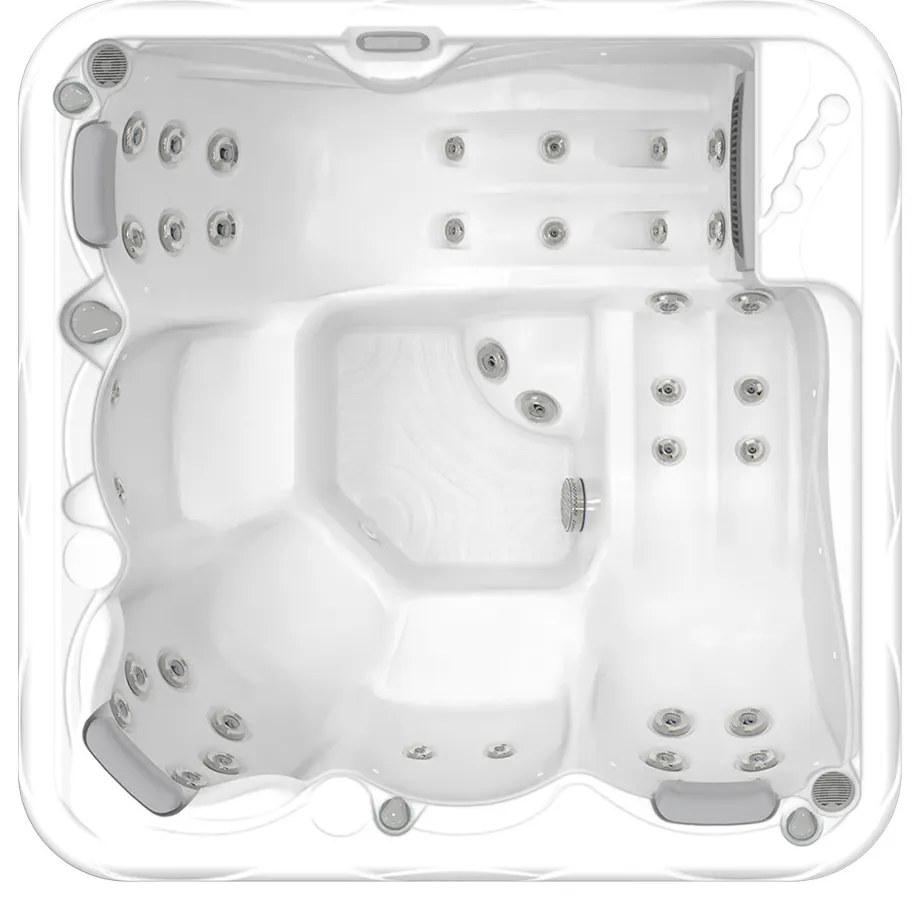 Piscină Pluto Spa alb-gheață