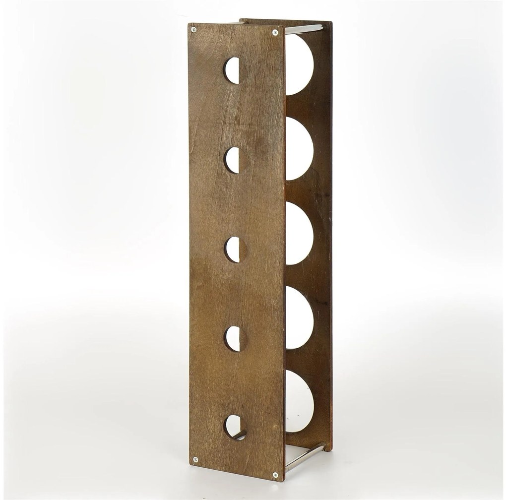 Suport decorativ pentru vin Vanute 7 (Nuc) . 1093690