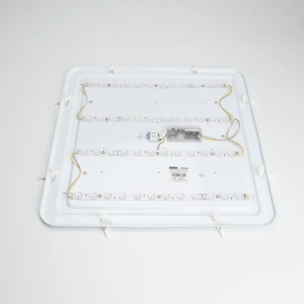 Brilagi - Plafonieră Smart LED dimabilă, 36W/230V, 53x53 cm, Wi-Fi Tuya + telecomandă