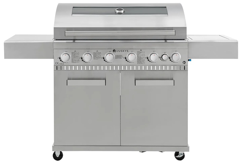 Gratar pe gaz Minnesota BBQ cu 6 arzatoare + 1 arzator lateral