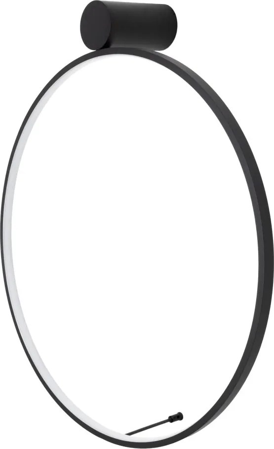 Aplica circulara LED IP44 diametru 60cm Visual negru