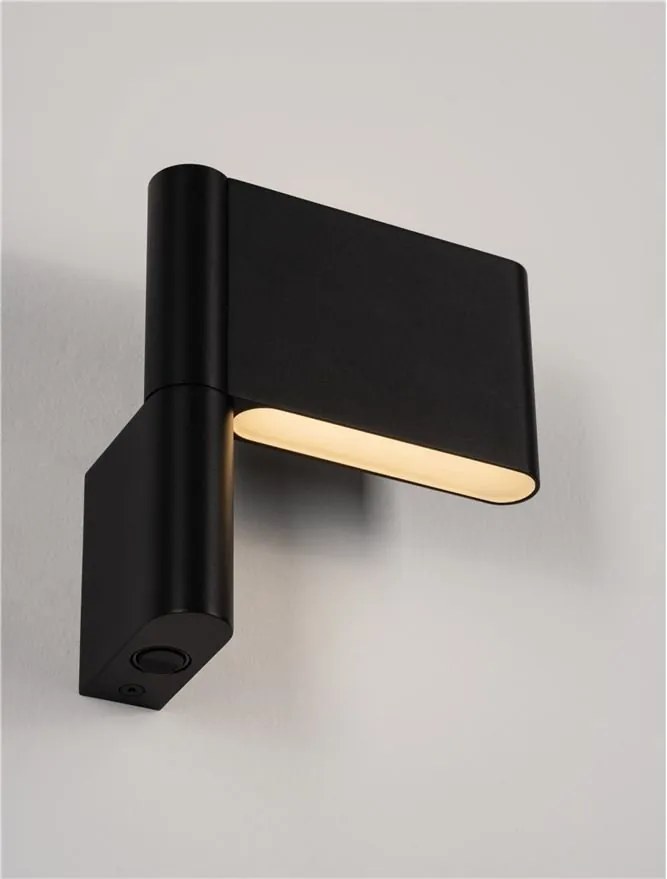 Aplica LED directionabila Light Up &amp; Down stil minimalist FLUSSO, NVL-9540277