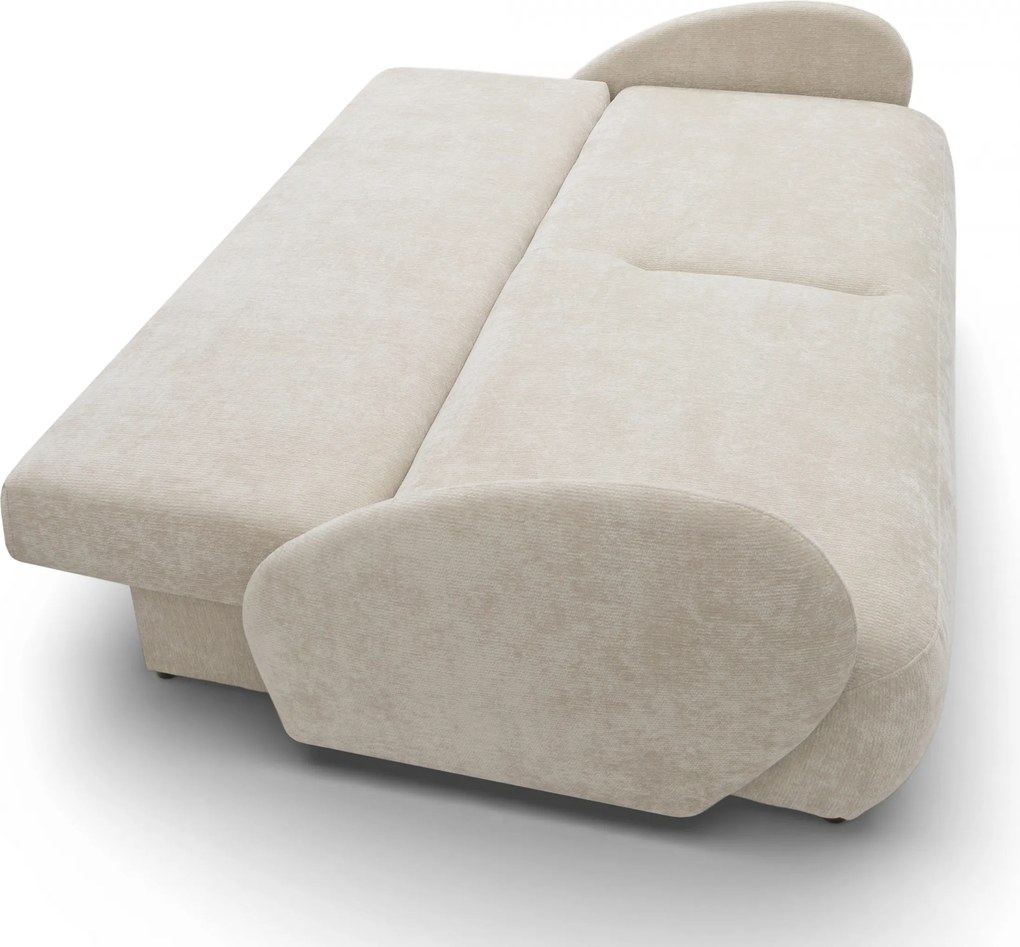 Canapea extensibilă pentru dormit Dinel - șenilă bej deschis Vibe 06