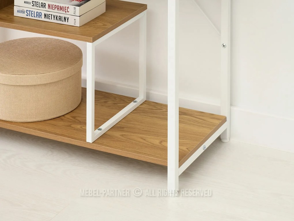 Raft Harp B (stejar + alb). 1111355