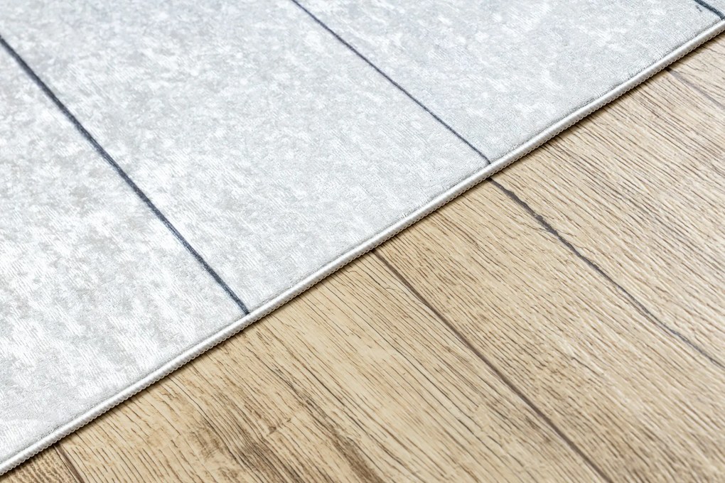 ANDRE 33200 covor lavabil Condimente, bucatarie, anti-alunecare - argint / bej