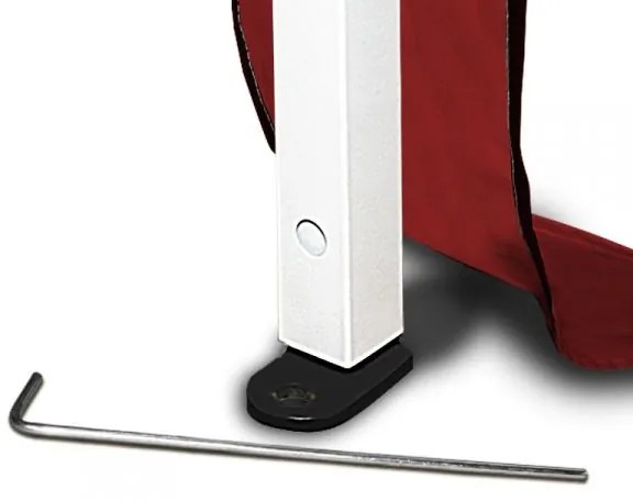 Deuba Cort de gradina Capri 3x3 burgundy