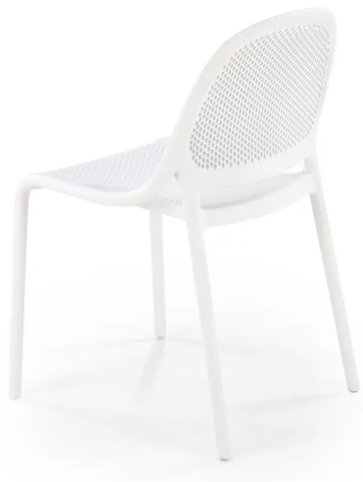 Scaun plastic K532 alb