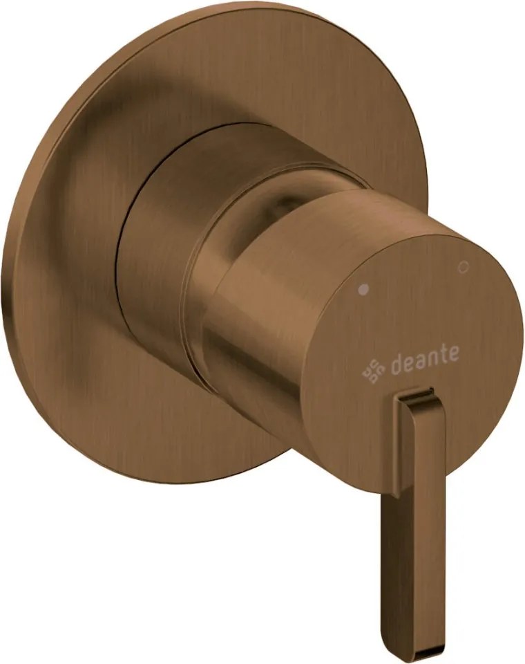 SILIA - Baterie Îngropată pentru Duș, Bronz Periat (BQS_C44L)