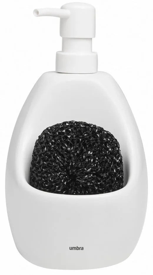 Dozator de săpun lichid alb din ceramică 590 ml Joey – Umbra