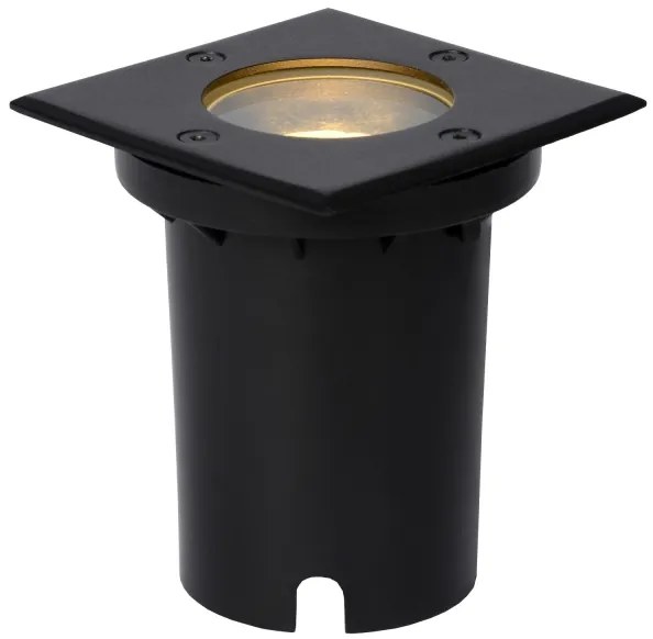 Corp de iluminat de exterior pentru căi de acces BILTIN 1xGU10/35W/230V IP67 negru Lucide 11800/01/30