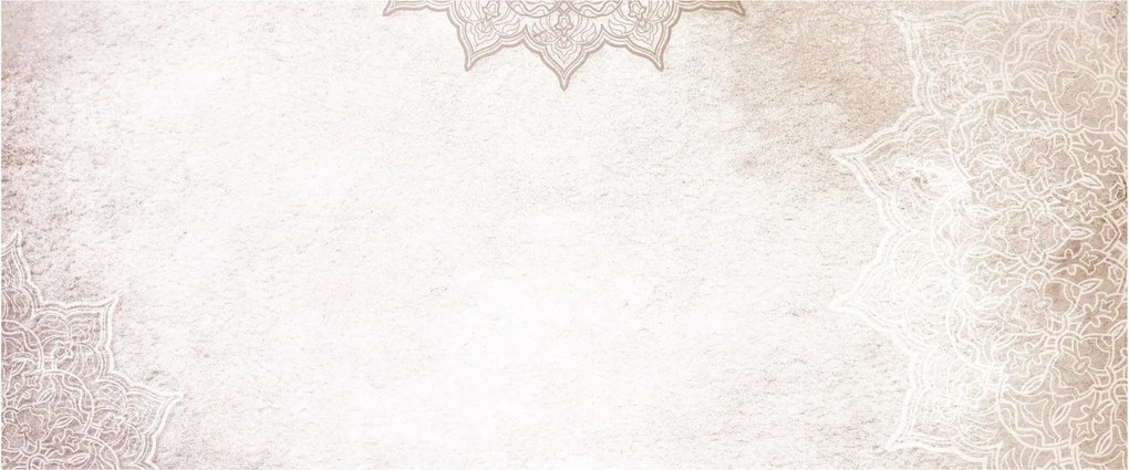 Tablou - Mandala pe zid (120x50 cm)