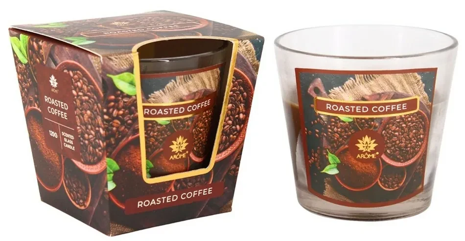 Lumânare parfumată Arome Roasted Coffee, 120 g