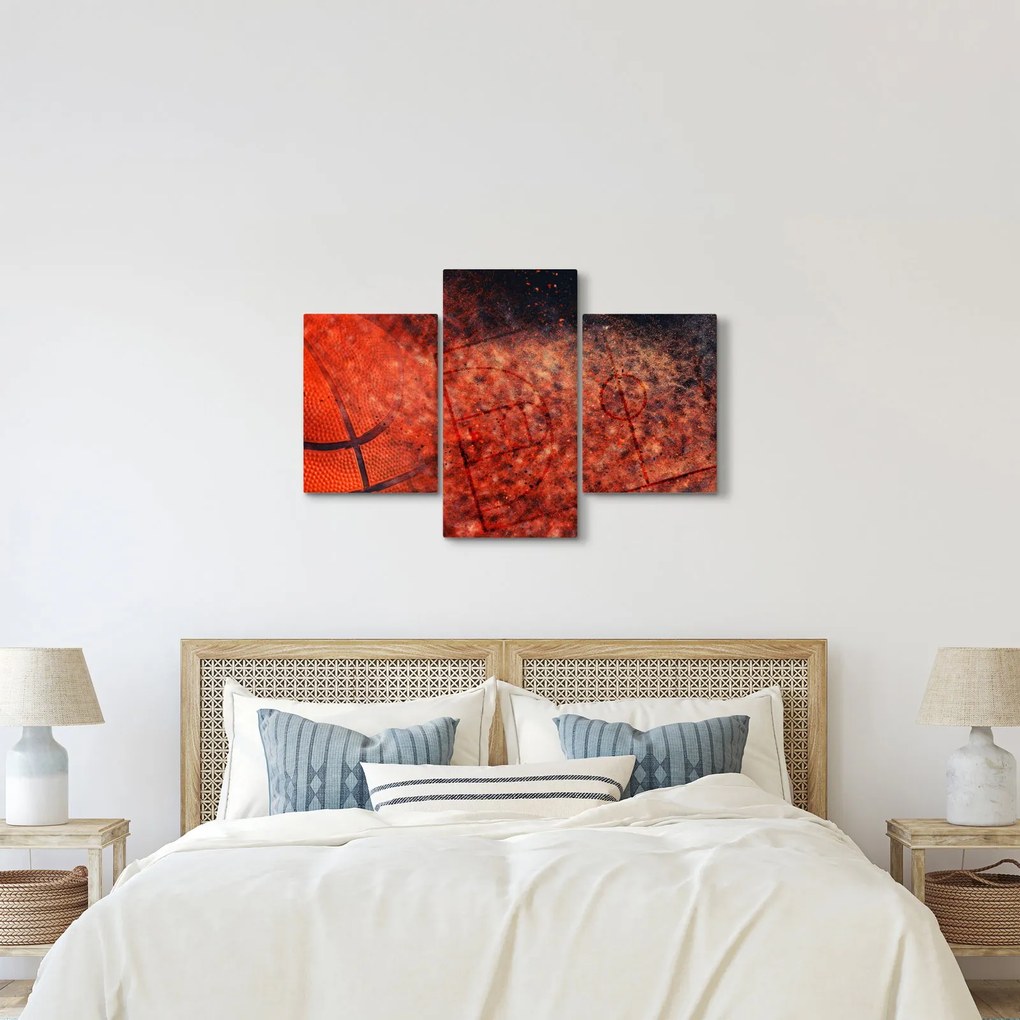 Tablou - Meci de baschet (90x60 cm)