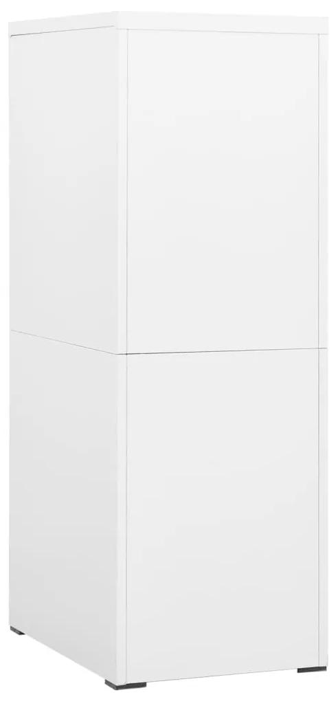 Fiset, alb, 46 x 62 x 133 cm, otel Alb, 46 x 62 x 133 cm