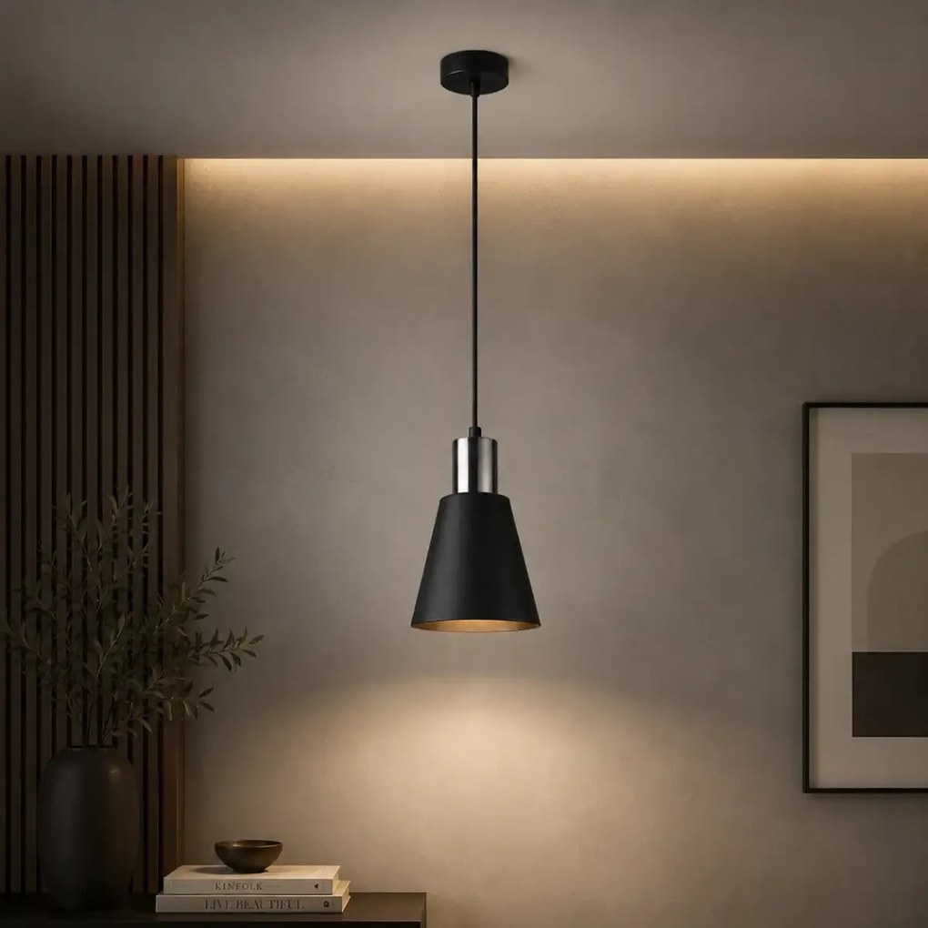Lustra  negru homs ro11248