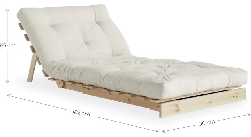 Fotoliu variabil Karup Design Roots Raw/Mint