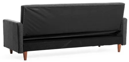 Canapea NARA cu 2 locuri, gri închis